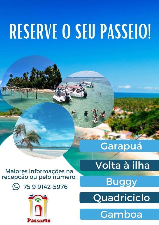 Готель Pousada Passarte - Biquinha Морру-ді-Сан-Паулу Екстер'єр фото
